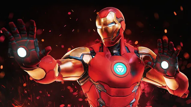 Iron Man Repulsor Blaster 4K wallpaper