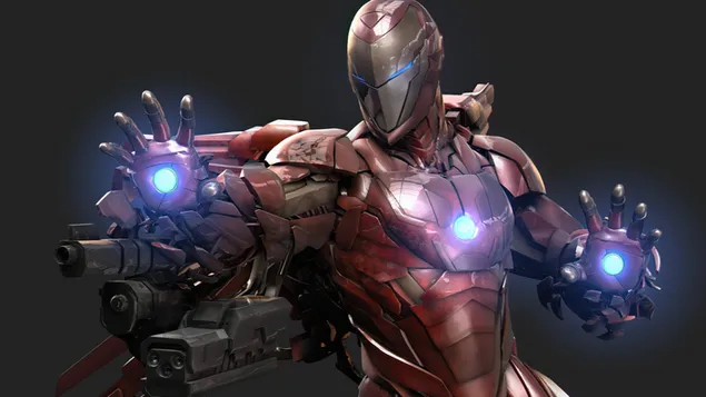 Iron Man tiene muchas armas en su armadura