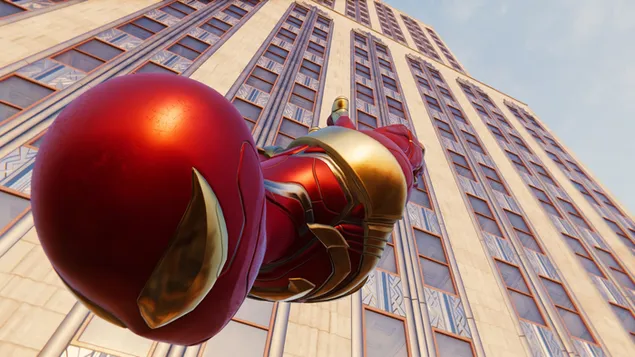 Iron Spider-Man Jatuh dari Atas unduhan