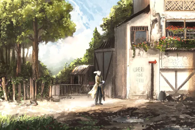 Ass dëst de richtege Wee? 2K Tapeten