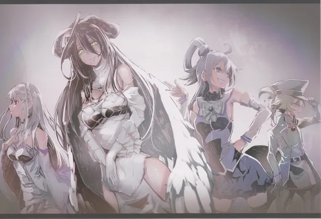 伊勢海四重奏動漫角色。 2K 壁紙