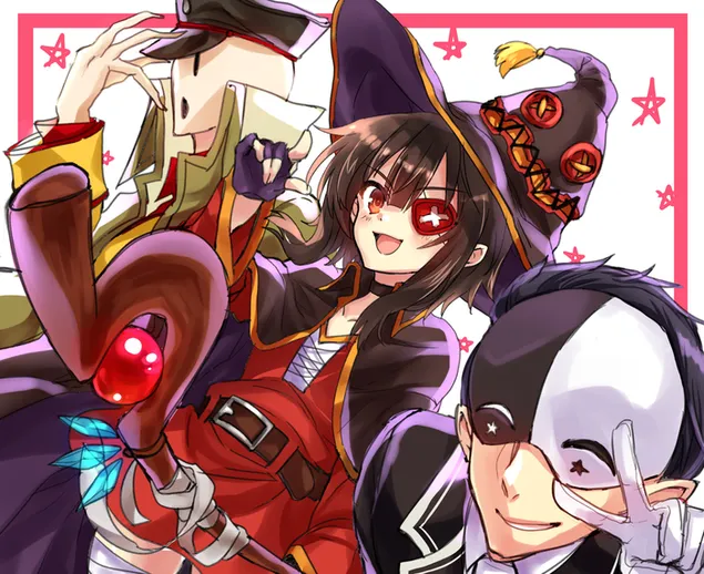 isekai quartet - pandora actor, megumin & vanir download