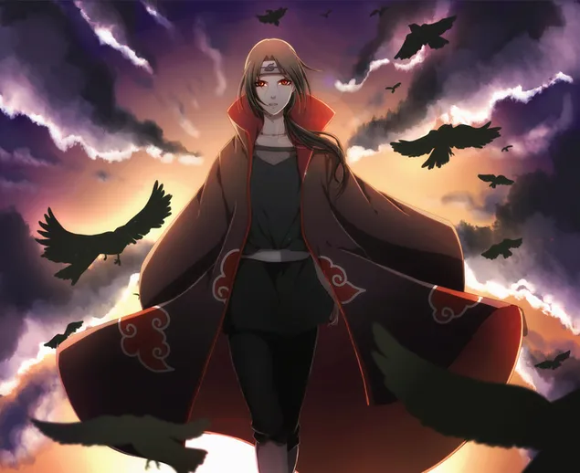 ایتاچی ویرانگر قبیله اوچیها کاغذدیواری  HD