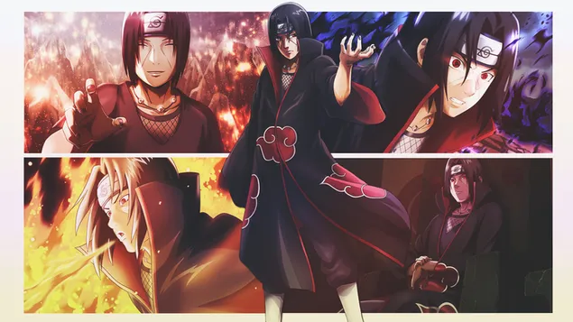 Itachi Uchiha del anime Naruto Shippuden HD fondo de pantalla