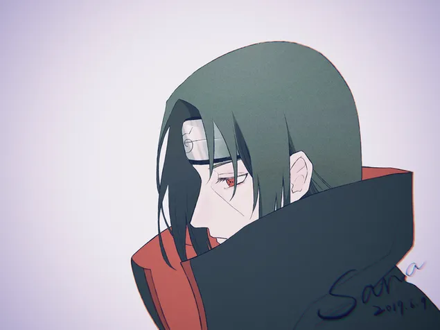 Itachi Uchiha-Naruto Shippuden 4K fondo de pantalla