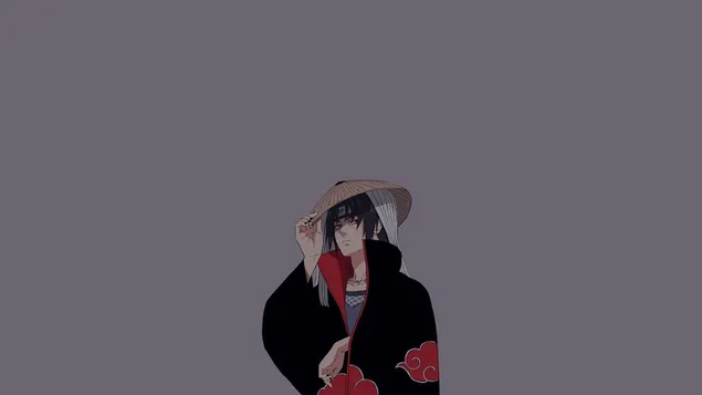 Gorra ninja japonesa de itachi wear HD fondo de pantalla