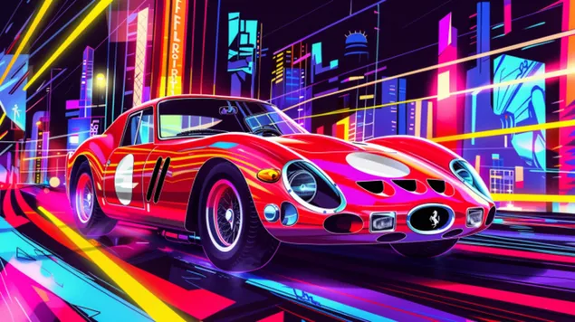 יצירת מופת איטלקית: פרארי 250 GTO משנת 1962 8K טפט
