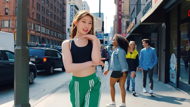 Chaeryeong ITZY di 'IT'z ICY' M/V (Album) 4K wallpaper