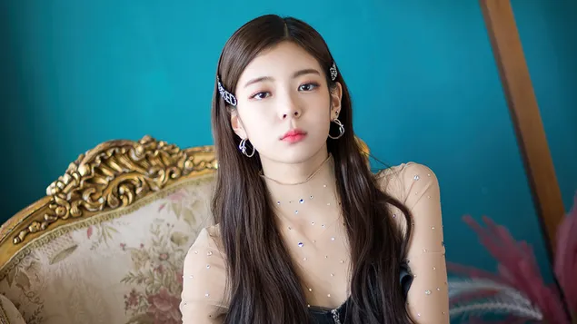 ITZYのゴージャスな歌手「リア」 4K 壁紙