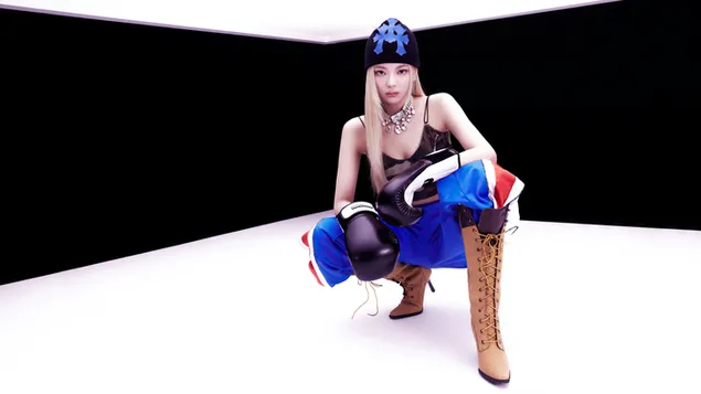 ITZY's Lia - Kill My Doubt Снимање на албумот [Концепт 1] 4K тапет