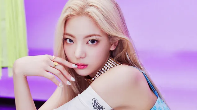 ليا ITZY's Lia | اقتل صورتي لألبوم الشك (المفهوم 2) 4K خلفية