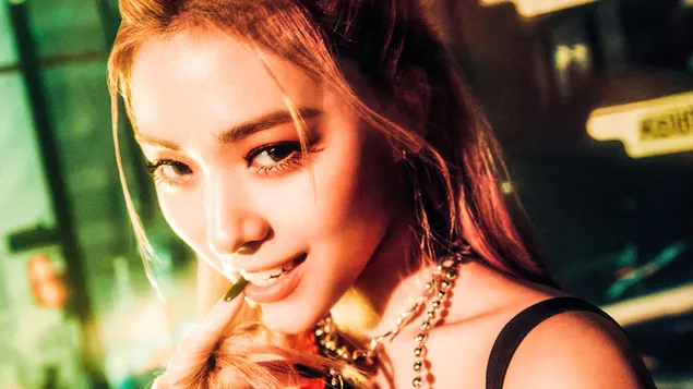 Ryujin ITZY dalam MV Shoot 'Mafia in the Morning' [Album - Teka Siapa ~2021] 4K kertas dinding