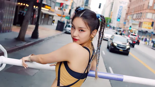 ITZYのイェジin'IT'zICY' M / V Shoot（The Album） 4K 壁紙