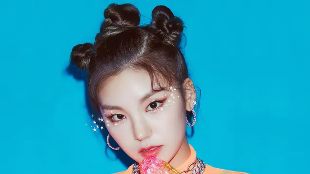ITZY's Yeji in 'IT'z ICY' M/V Shoot 4K wallpaper