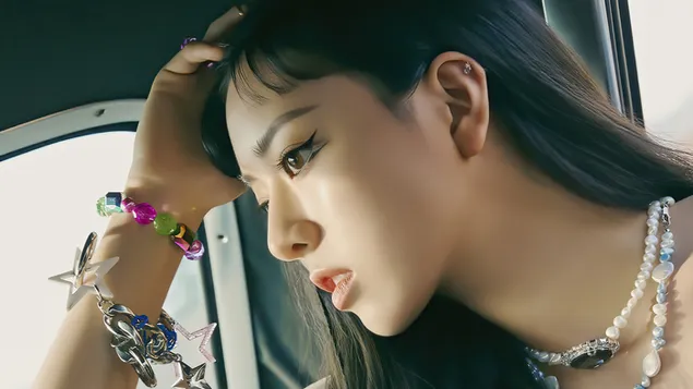 Taustakuva ITZY:n Yuna "Not Shy" M/V Photoshootissa (2020) 4K