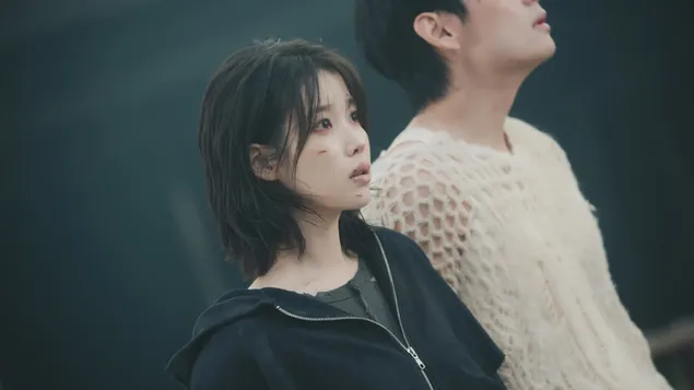 iu (lee ji-eun) with v (kim taehyung) | 'love wins all' mv shoot download