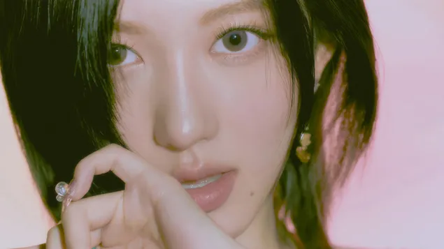 IVE Gaeul | تصوير فيديو كليب Heya 4K خلفية