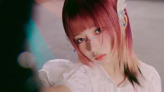 تصوير الفيديو الموسيقي لأغنية Accendio "Rei" من IVE 4K خلفية