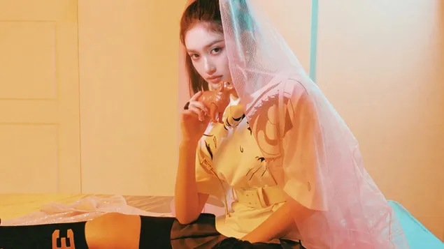 Leeseo של IVE - בכל אופן MV Shoot 4K טפט