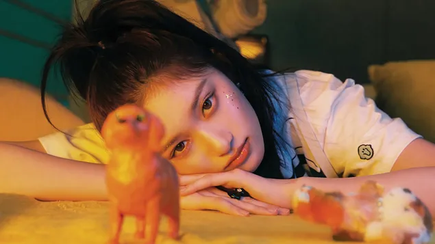 Leeseo של IVE | כך או כך MV Shoot 4K טפט