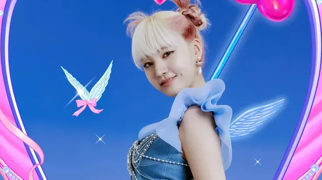 ลิซ IVE ถ่ายแบบอัลบั้ม 'Love Dive' 4K วอลเปเปอร์