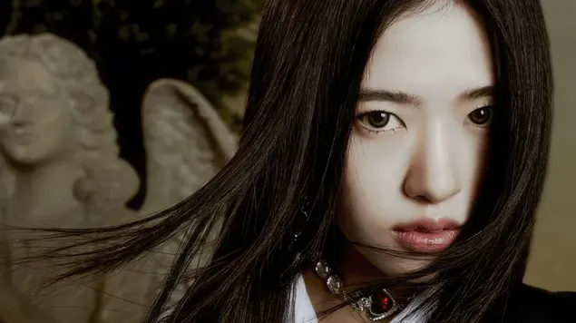 Yujin من IVE: التقطت الصور لألبوم 'Love Dive' 4K خلفية