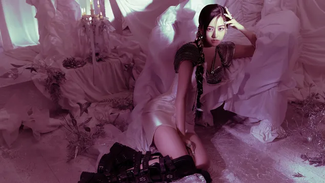 تصوير الفيديو الموسيقي لأغنية IVE 'Yujin' | Accendio 4K خلفية