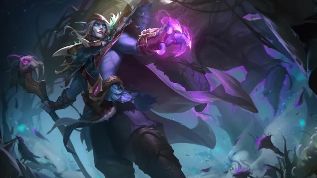 Ivy Feathers „Faramis“ – mobiliosios legendos (ML) 4K ekrano užsklanda