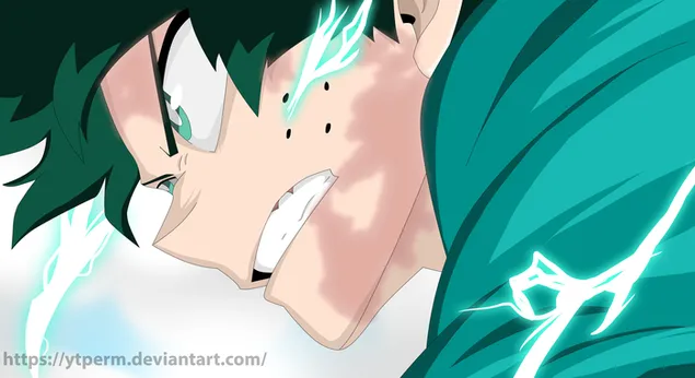 Izuku Midoriya Full Cowl 4K wallpaper