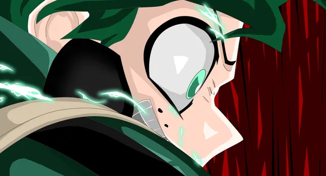 綠谷出久震驚 2K 壁紙