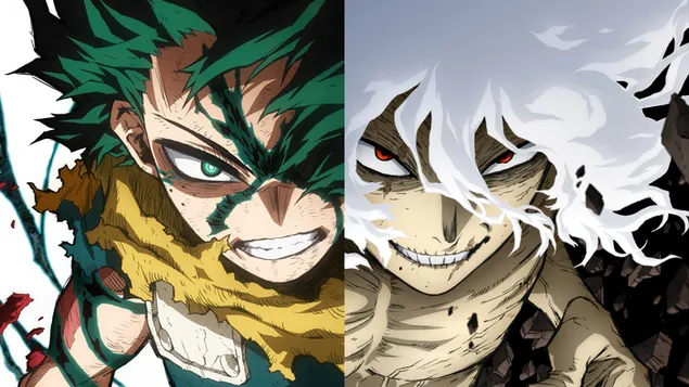izuku midoriya ngd tomura shigaraki m`vnh hkhrvnh shl my hero academia hvrd