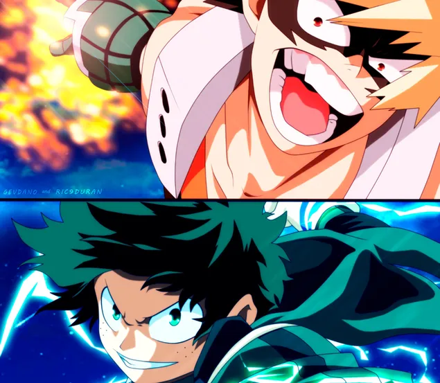 Izuku V Katsuki 2K טפט