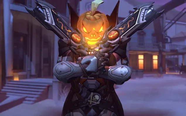 Jack-o-lantern Killer 4K pozadina