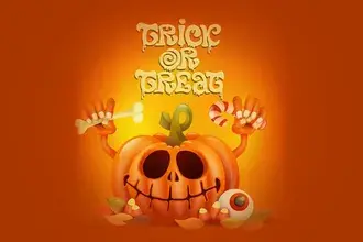 Jack-o-lantern Say 的不给糖就捣蛋 4K 壁纸