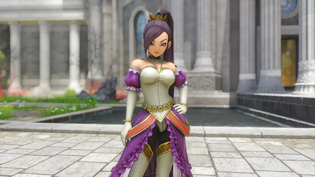 Jade - dragon quest xi 4K muurpapier