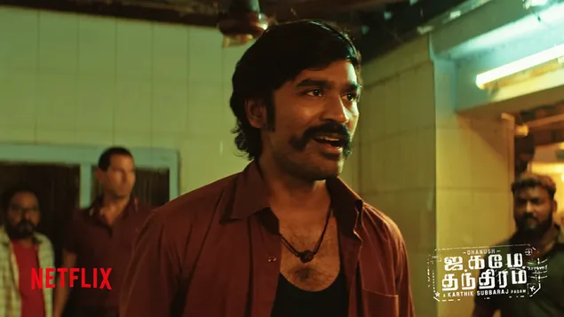 Шпалери Джагаме Тхандхірам 2K