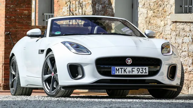 Tapeta Jaguar F-Type 400 Sport Cabrio 2017 02 HD