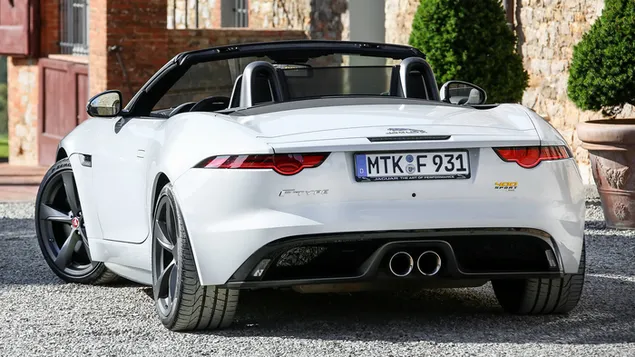 Tapeta Jaguar F-Type 400 Sport Cabrio 2017 HD