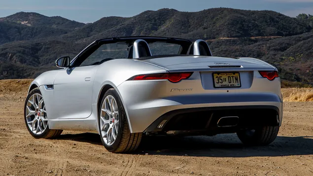 Tapeta Jaguar F-Type Cabrio 2018 02 HD