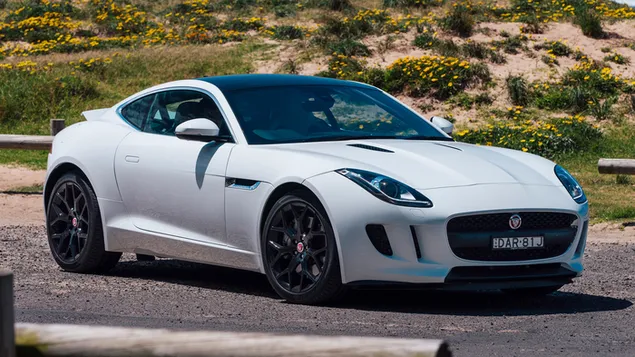 Jaguar F-Type Coupé 2014 01 HD fondo de pantalla