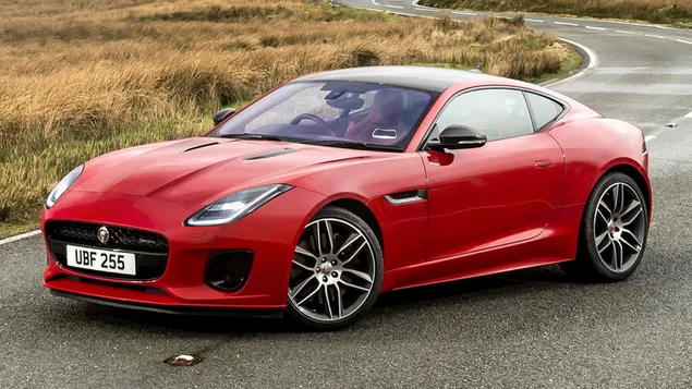 Jaguar F-Type Coupe R-Dynamic 2017 03 HD bakgrund