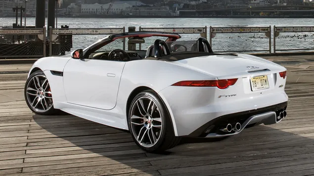 Jaguar F-Type R Conversível 2016 04 HD papel de parede