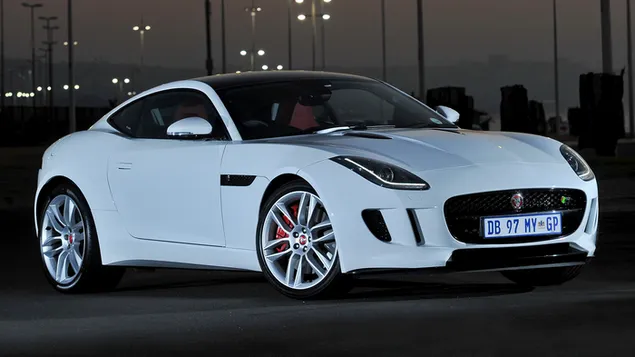 Jaguar F-Type R Coupé 2014 02 HD sfondo