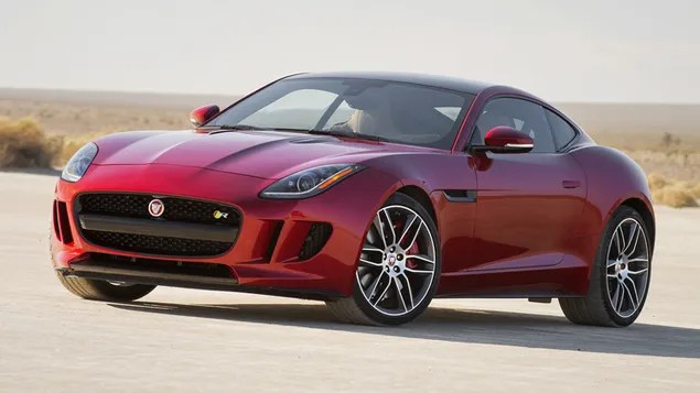 Jaguar F-Type R Coupé 2015 01 HD papel de parede