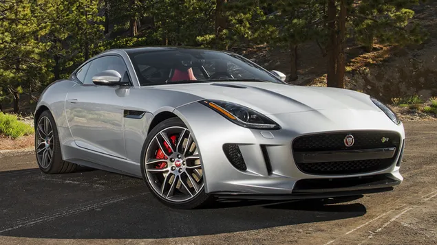 Jaguar F-Type R Coupe 2015 04 HD duvar kağıdı