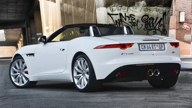 Jaguar F-Type S Convertible 2013 01 HD wallpaper download