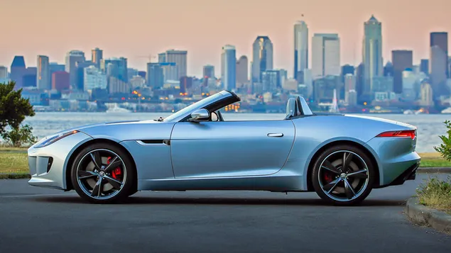 Jaguar F-Type S Convertible 2013 06 HD wallpaper