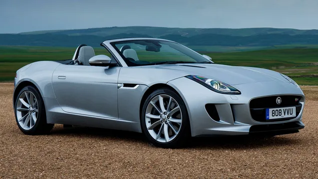 Jaguar F-Type S кабриолет 2013 08 HD обои