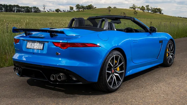Jaguar F-Type SVR kabriolets 2016 01 HD fona tapete