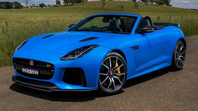 Jaguar F-Type SVR Convertible 2016 02 HD wallpaper